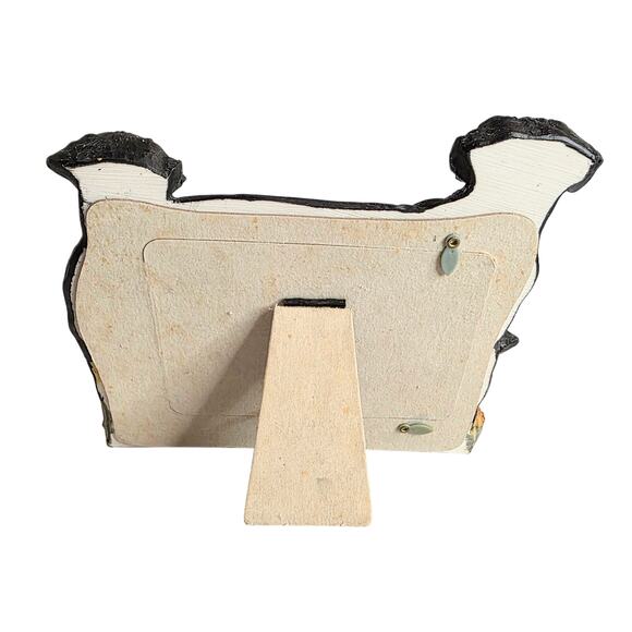 3D Rottweiler Dogs Picture Frame 4"x5" photo 7"x9" Frame Felt Back "Substantial" - Picture 4 of 6